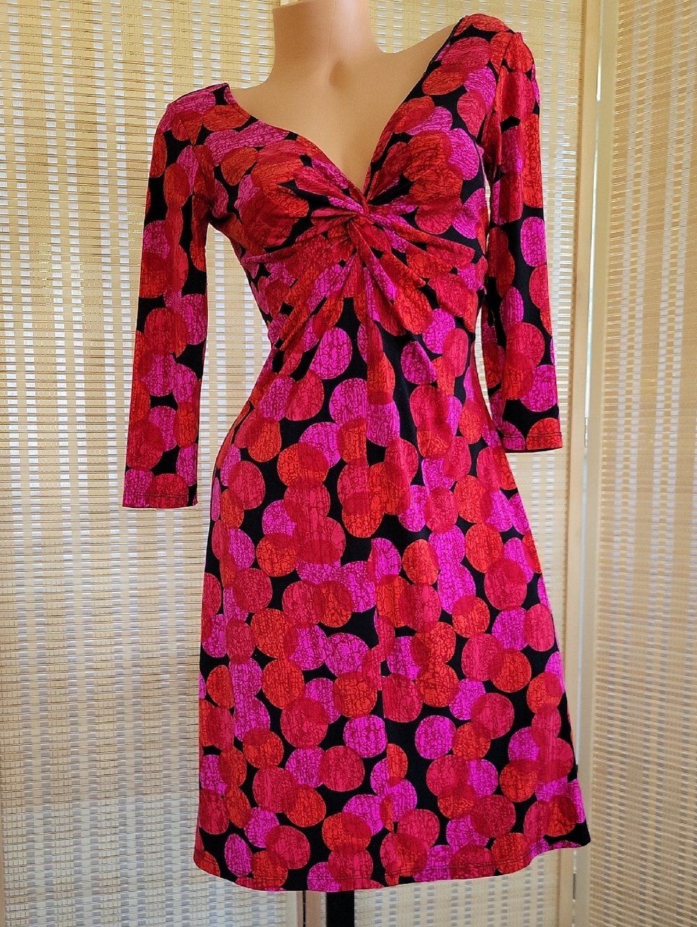 London Times Colorful Party Dress